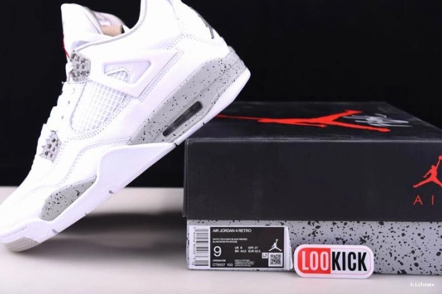 Cheap MAX Retro 4 Oreo Jordan CT8527-100 (2021) White 0815